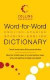 Word-For-Word English-Spanish Spanish-English Dictionary -- Bok 9780061774379