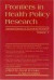 Frontiers in Health Policy Research -- Bok 9780262033251