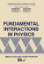 Fundamental Interactions in Physics -- Bok 9781468408850