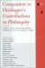 Companion to Heidegger's Contributions to Philosophy -- Bok 9780253214652