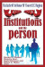 Institutions and the Person -- Bok 9781351512268