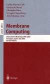 Membrane Computing -- Bok 9783540208952
