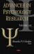 Advances in Psychology Research. Volume 120 -- Bok 9781536105773