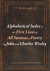Alphabetical Index to the First Lines of All Stanzas of Poetry by John and Charles Wesley -- Bok 9781532617201