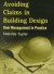 Avoiding Claims in Building Design -- Bok 9780632053261