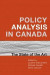 Policy Analysis in Canada -- Bok 9781442685529