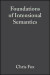 Foundations of Intensional Semantics -- Bok 9780470775295