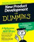 New Product Development For Dummies -- Bok 9780470117705
