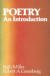 Poetry: An Introduction -- Bok 9781350317901