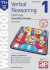 11+ Verbal Reasoning Year 3/4 CEM Style Workbook 1 -- Bok 9781910106167
