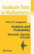 Analysis and Probability -- Bok 9781441921260