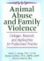 Animal Abuse and Family Violence -- Bok 9780789038197