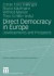 Direct Democracy in Europe -- Bok 9783531155128