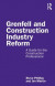 Grenfell and Construction Industry Reform -- Bok 9780367552855