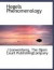 Hegels Phenomenology -- Bok 9781140245957
