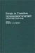 Europe in Transition -- Bok 9780275941574