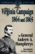 The Virginia Campaign, 1864 And 1865 -- Bok 9780306806254