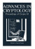 Advances in Cryptology -- Bok 9781468447323