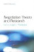 Negotiation Theory and Research -- Bok 9781138006089