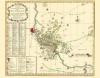 Historische Karte: Amt Gommern mit der Grafschaft Barby, 1753 (Plano): KURFÜRSTENTUM SACHSEN | KURKREIS. (Atlas Kurfürstentum Sachsen - Kurkreis)