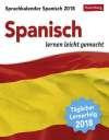Sprachkalender Spanisch - Kalender 2018: Spanisch lernen leicht gemacht