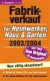Fabrikverkauf für Heimwerker, Haus & Garten 2005/2006
