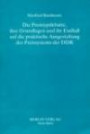 Die Preistypdebatte, ihre Grundlagen und ihr Einfluss auf die praktische Ausgestaltung des Preissystems der DDR