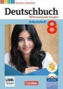 Deutschbuch - Differenzierende Ausgabe Nordrhein-Westfalen: 8. Schuljahr - Arbeitsheft mit Lösungen und Übungs-CD-ROM