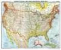 General-Karte von Vereinigte Staaten von Nord-Amerika (USA), Cuba, Portorico und Bahama-Inseln, um 1903 [Plano-Reprint]: Flemmings Generalkarte, No. ... Handtke (1815-1879) - Historische Landkarten)