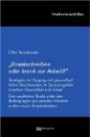 Krankschreiben oder krank zur Arbeit?: Strategien im Umgang mit gesundheitlichen Beschwerden im Spannungsfeld zwischen Gesundheit und Arbeit. Eine ... sozialen Wandels in den neuen Bundesländern