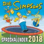Simpsons Wandkalender 2018: Die Simpsons: Spaßkalender 2018