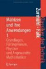 Matrizen und ihre Anwendungen 1: Grundlagen Für Ingenieure, Physiker und Angewandte Mathematiker (Klassiker der Technik)