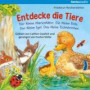 Entdecke die Tiere: Die kleine Ente. Der kleine Igel. Das kleine Eichhörnchen. Der kleine Marienkäfer