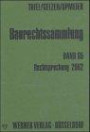 Baurechtssammlung, Bd.65 : Rechtsprechung 2002