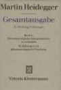 Gesamtausgabe 2. Abt. Bd. 61: Phänomenologische Interpretationen zu Aristoteles. Einführung in die phänomenologische Forschung (Wintersemester 1921/22): BD 61