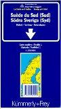 Schweden I. Süd- Schweden (Süd) 1 : 250 000. Kümmerly und Frey- Karte. Malmö - Varberg - Oskarshamn. Straßenkarte.: South: Malmo, Varberg, Oskarshamn (Regional Maps - Sweden)