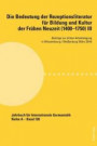 Die Bedeutung der Rezeptionsliteratur für Bildung und Kultur der Frühen Neuzeit (1400-1750), Bd. III: Beiträge zur dritten Arbeitstagung in ... für Internationale Germanistik, Band 120)