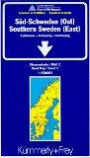 Schweden II. Süd- Schweden (Ost) 1 : 250 000. Kümmerly und Frey- Karte. Karlskrona - Jönköping - Norrköping. Straßenkarte.: Karlskrona, Jonkoping, Norkoping (Regional Maps - Sweden)