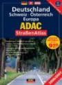 ADAC StraßenAtlas Deutschland, Schweiz, Österreich, Europa 2006/2007