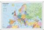 Staaten Europas. Wandkarte mit Metallleiste