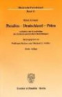 Preußen - Deutschland - Polen. Aufsätze zur Geschichte der deutsch-polnischen Beziehungen. Hrsg. von Wolfram Fischer / Michael G. Müller. Mit Abb. (Historische Forschungen; HF 44)
