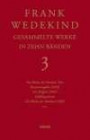 Frank Wedekind - Gesammelte Werke in zehn Bänden: Wedekind, Frank, Bd.3 : Die Lulu-Dramen