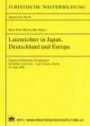 Laienrichter in Japan, Deutschland und Europa: Japanisch-Deutsches Symposium. Doshisha University - Law School, Kyoto 15. Mai 2005