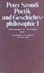 Suhrkamp Taschenbücher Wissenschaft, Nr.40, Poetik und Geschichtsphilosophie