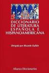 Diccionario De Literatura Española E Hispanoamericana
