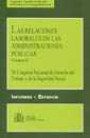 Las relaciones laborales en las administraciones públicas. Vol. II