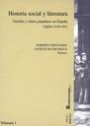 Historia Social Y Literatura. Vol. I