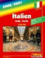 Straßenatlas Italien 2000/2001 1 : 250 000. Straßenkarten mit Sehenswürdigkeiten. Transitpläne.