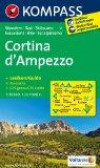 Cortina d'Ampezzo: Wanderkarte mit Kurzführer, Radrouten und alpinen Skirouten. GPS-genau. Dt. /Ital. 1:50000