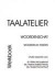 Taalatelier / deel Werkboek